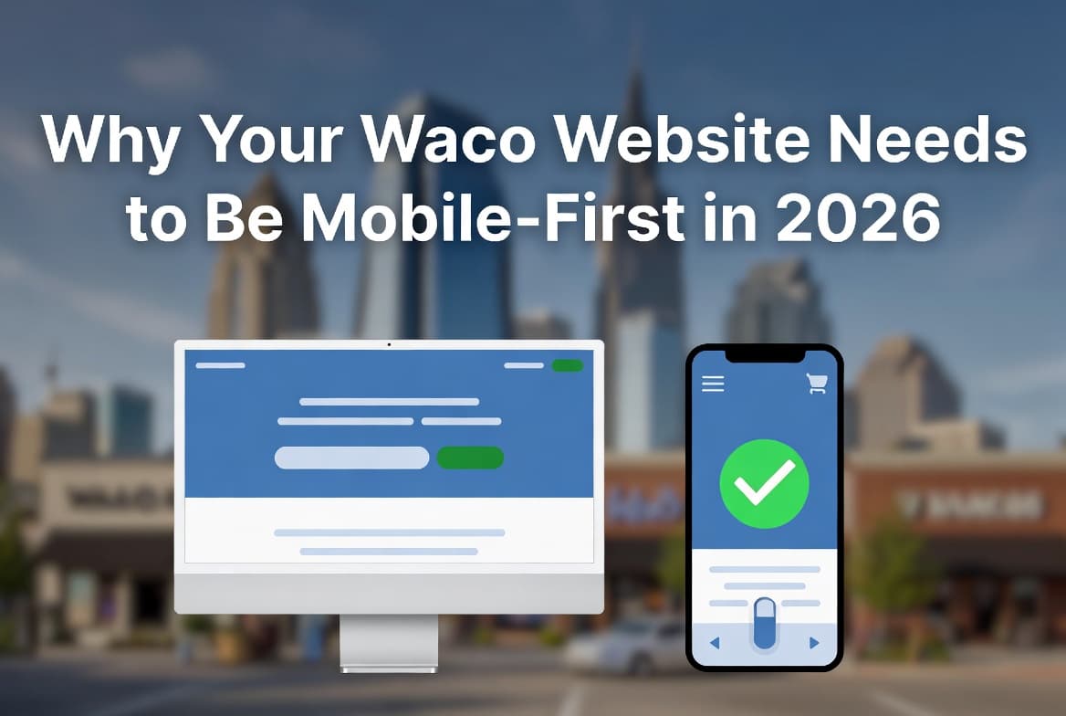 Mobile-first web design Waco TX