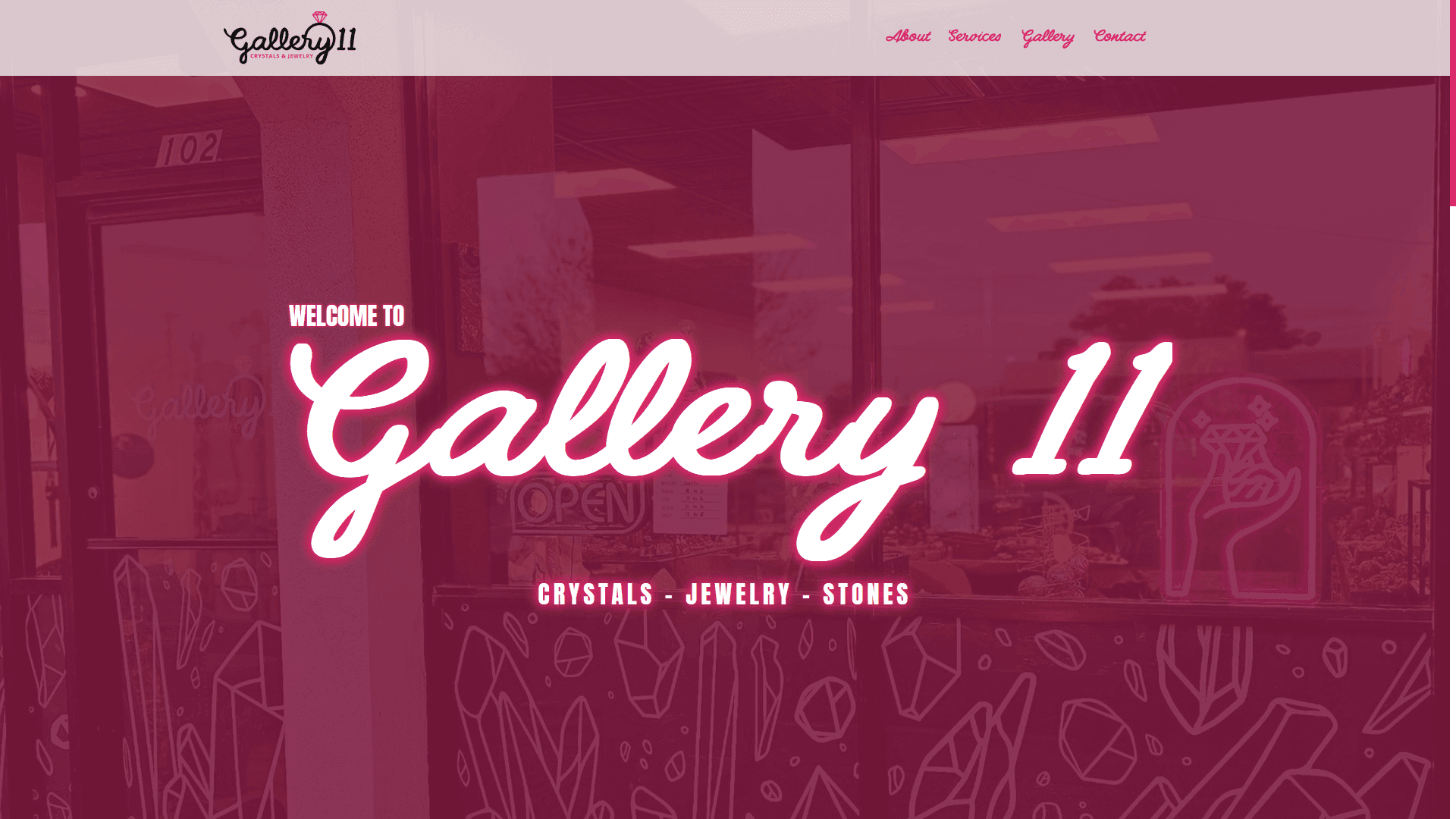 Gallery 11 Waco homepage