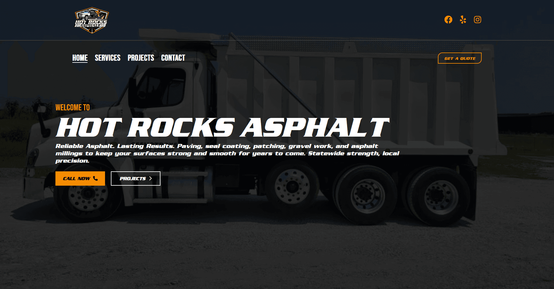 Hot Rocks Asphalt homepage
