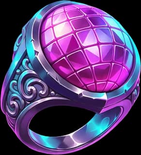 Disco-ball ring symbol