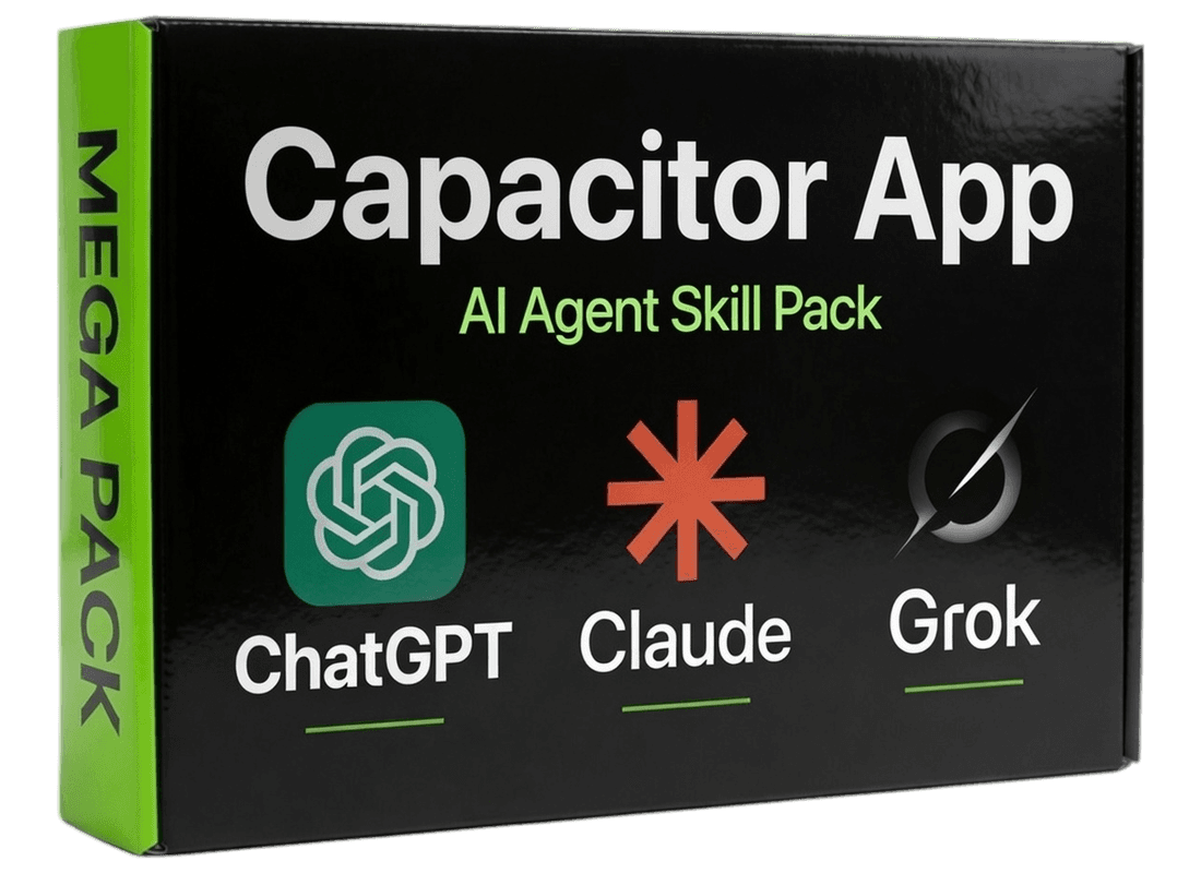 Capacitor App Focused Pack product box