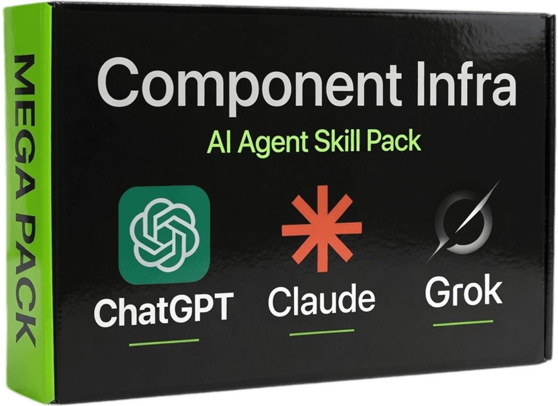 Component Infrastructure Focused Pack product box