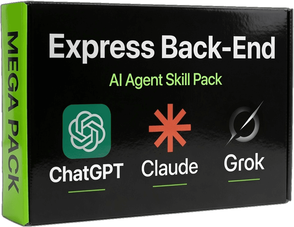 Express Back-End Focused Pack product box