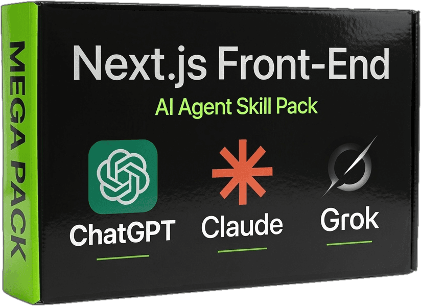 Next.js Front-End Focused Pack product box