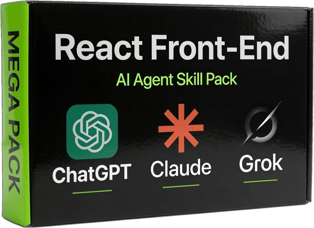 React Front-End Focused Pack product box