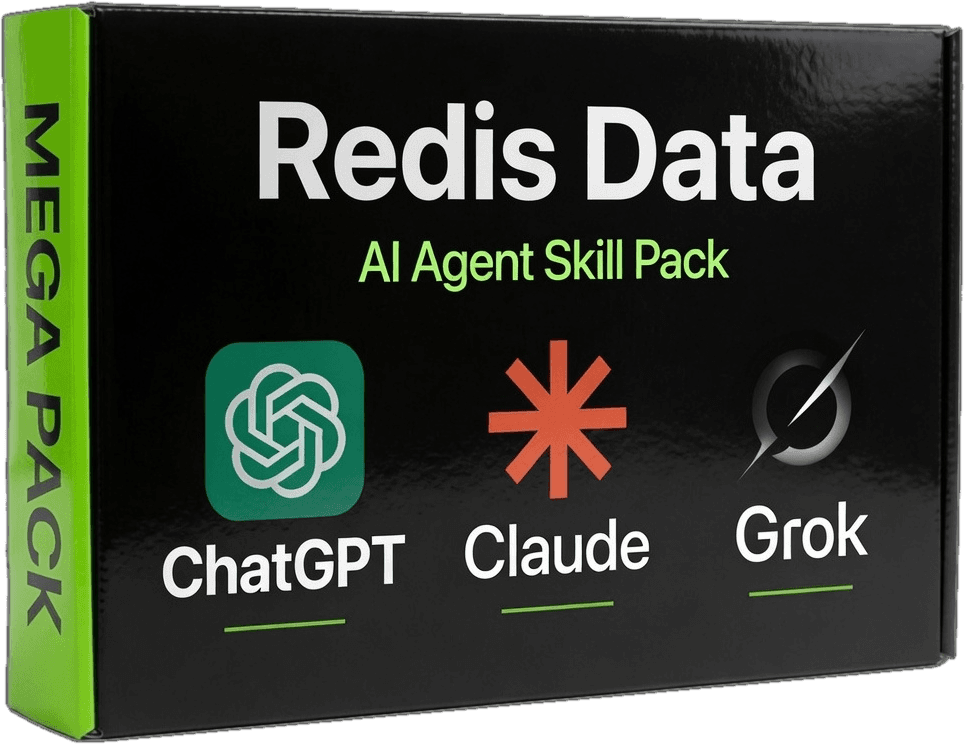 Redis Data Focused Pack product box