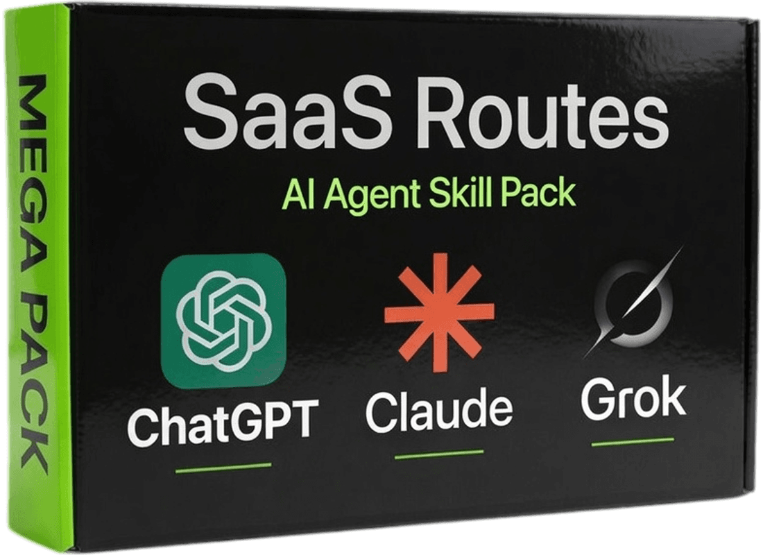 SaaS Routes Focused Pack product box
