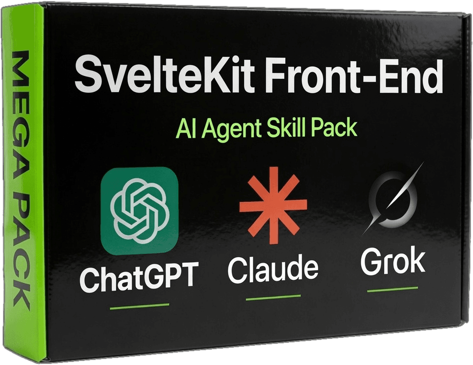 SvelteKit Front-End Focused Pack product box