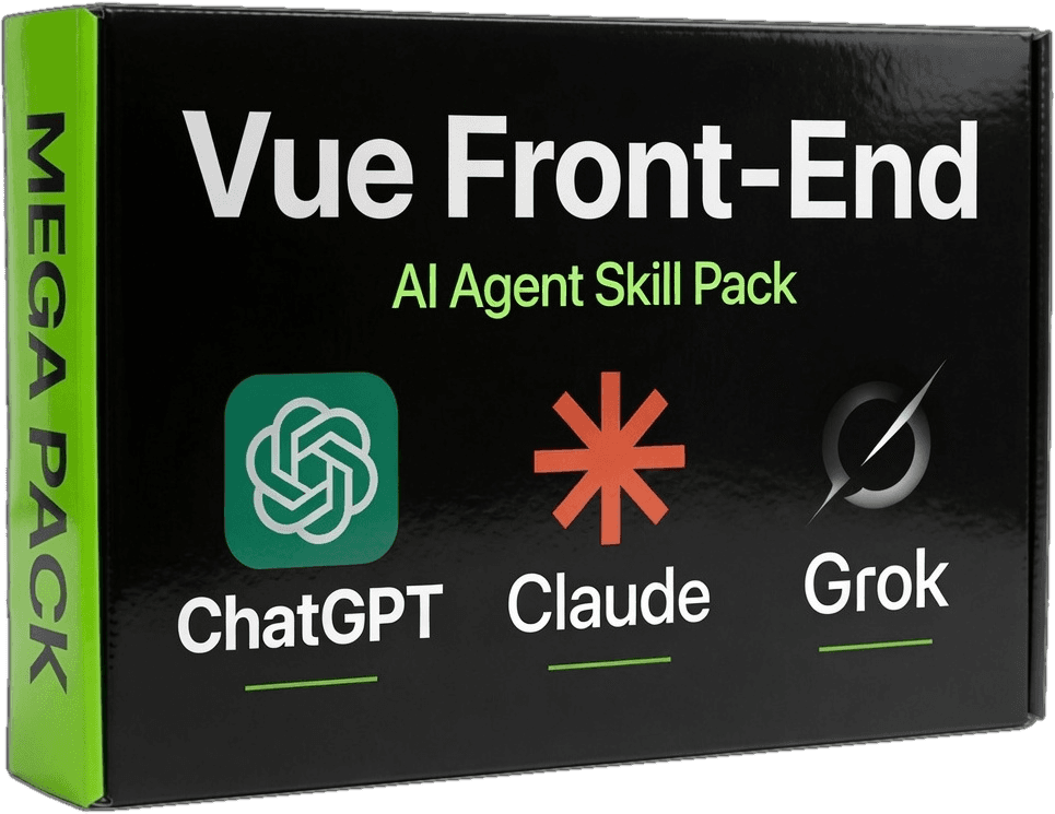 Vue Front-End Focused Pack product box