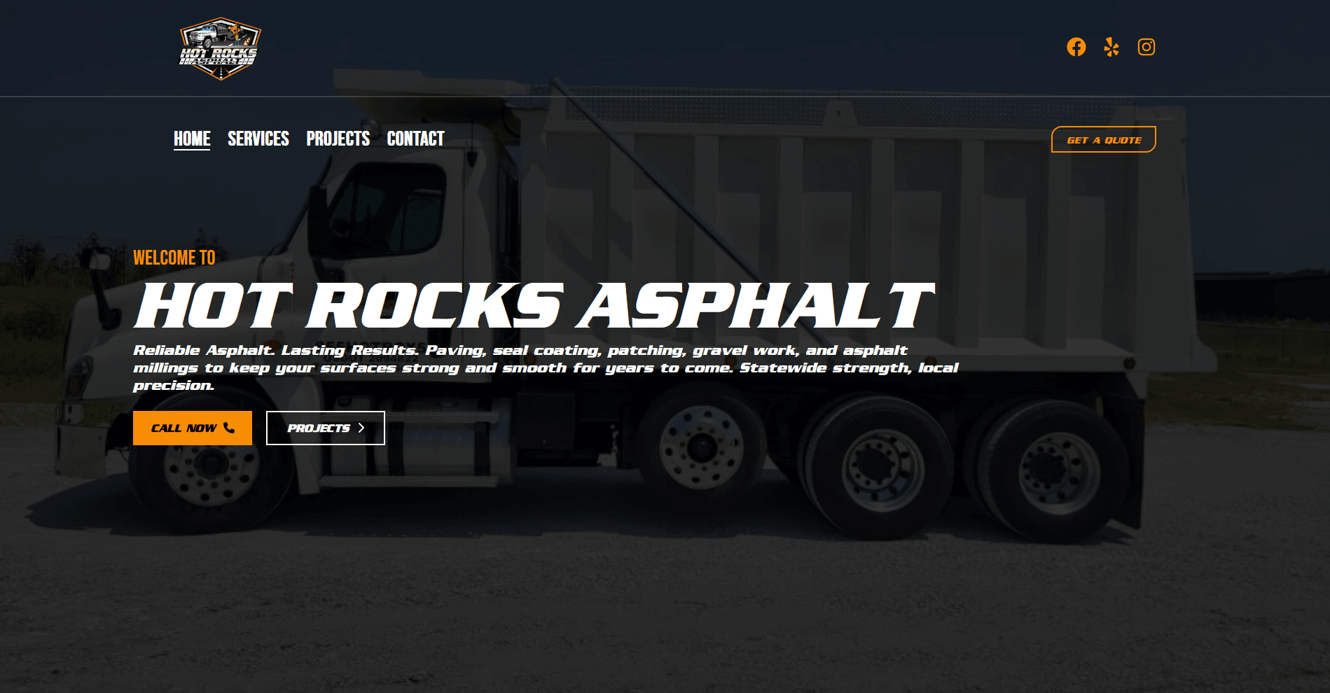Hot Rocks Asphalt homepage