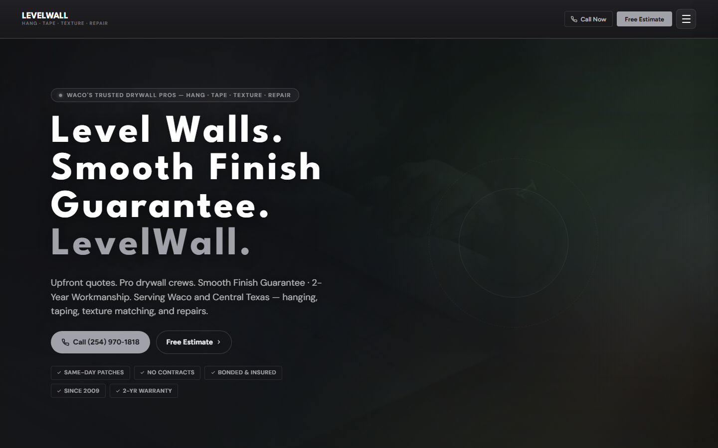Drywall and Texture — Home