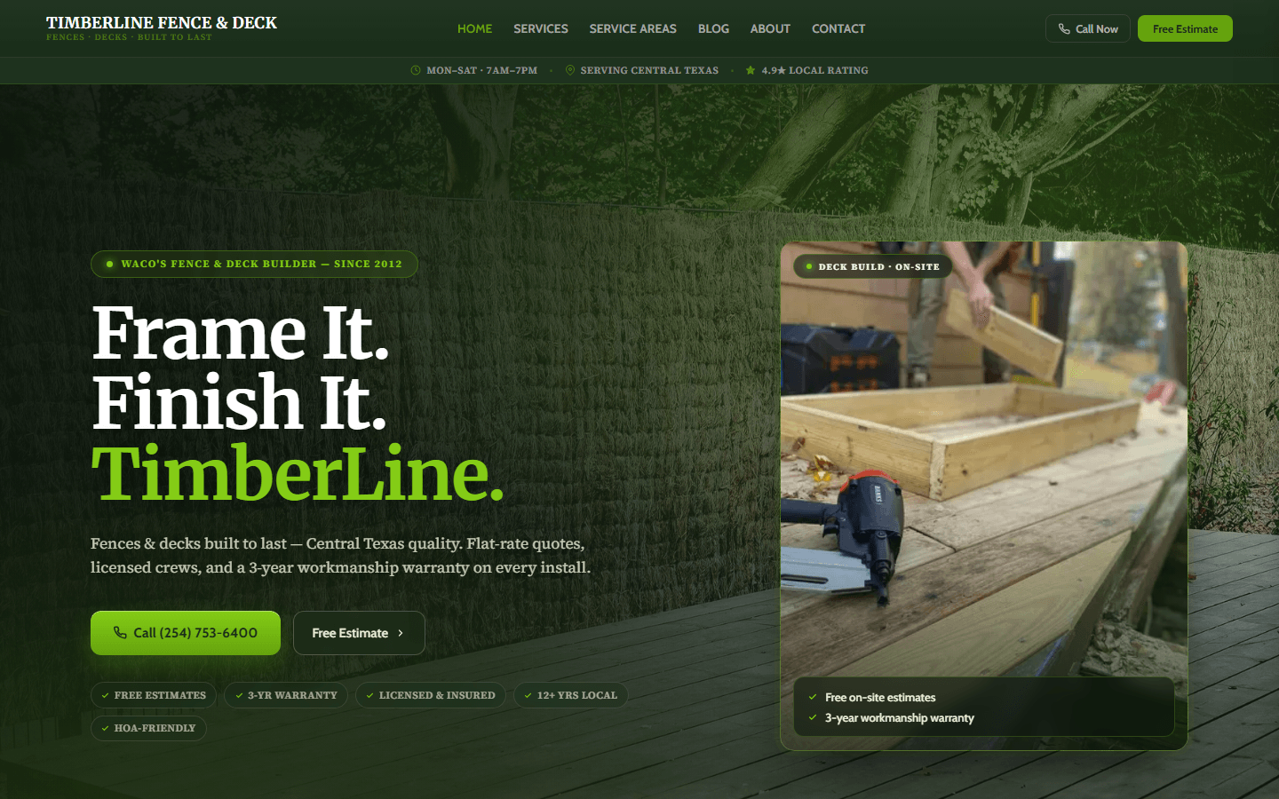 Fence and Deck Builder preview