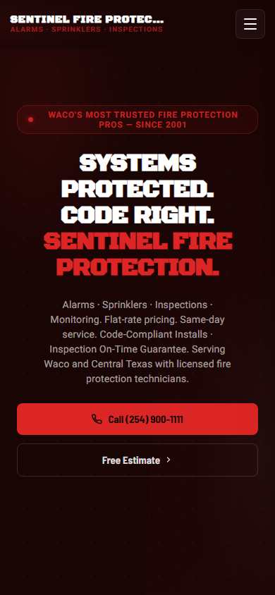 Fire Protection on mobile