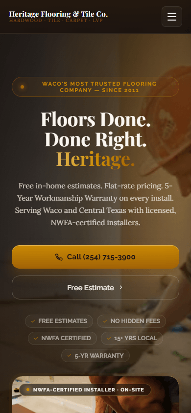 Flooring and Tile on mobile