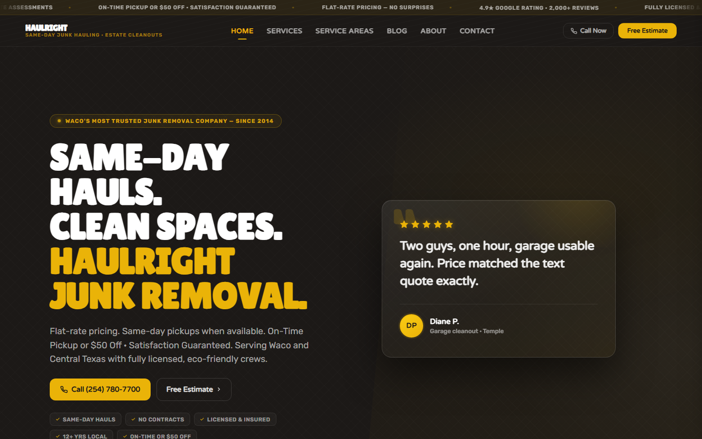 Junk Removal — Home
