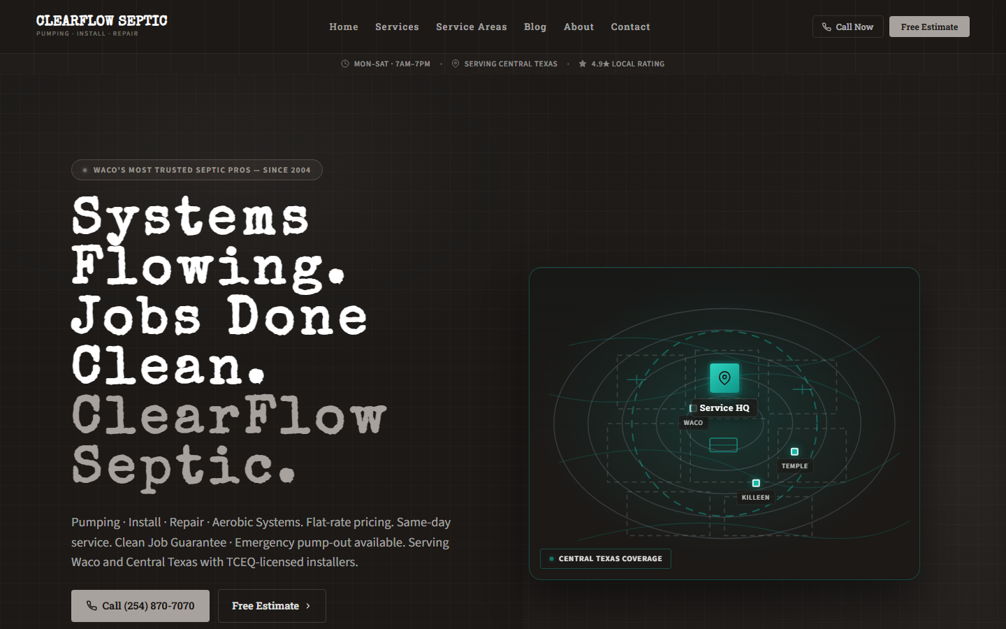 Septic Services — Home